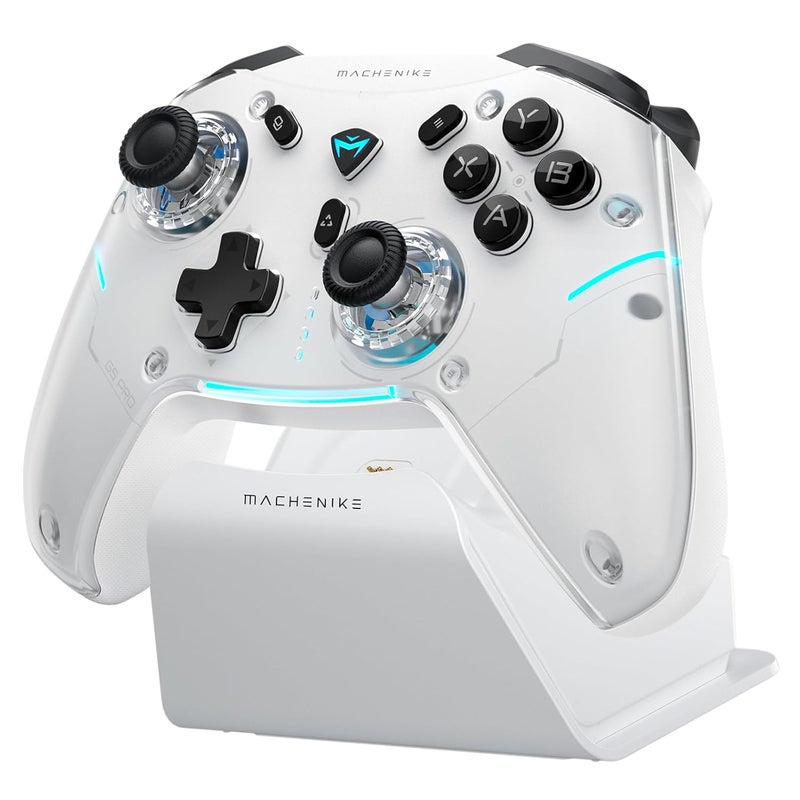 MACHENIKE G5PRO Max SE 1000HZ Wireless Gaming Controller for NS/PC/iOS/Android with Charging Dock,PC Controller Hall Effect Joystick?Triggers/Gyroscope,RGB Backlight [video game] - Image 1